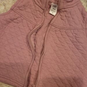 child of mine Dusty Pink Quilted Baby Vest